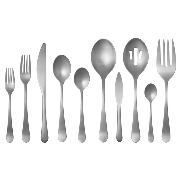 45-Piece Maddox Satin Flatware Set