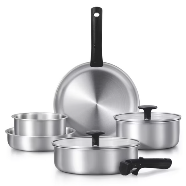 14-Piece CAROTE Stainless Steel Pots and Pans Set