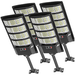 4-Pack Okpro Outdoor Super Bright Solar Street Lights