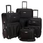 4-Piece Rockland Journey Softside Luggage Set (14"/19"/24"/28")