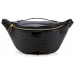 Women's Faux Leather Crossbody Waist Belt Bag