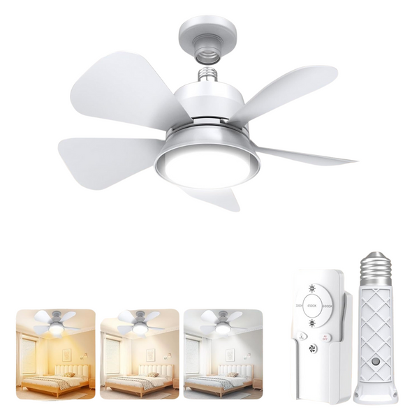 1000-Lumens LED Ceiling Fans With Lights And Remote
