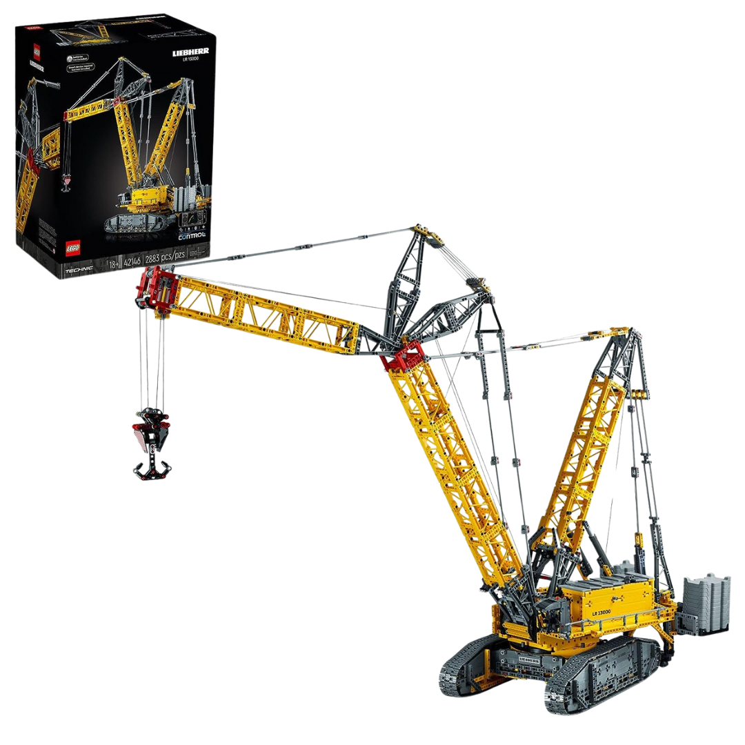 2883-Pieces LEGO Technic Liebherr Crawler Crane LR 13000 Kit (42146)