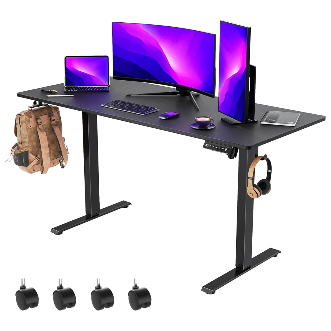 55" Electric Adjustable Standing Desk