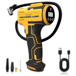 150PSI Cordless Tire Inflator Portable Air Compressor Pump