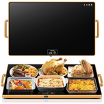 Electric Warming Tray With Thermostat And Full Surface Heating (XXL 32''x18'')