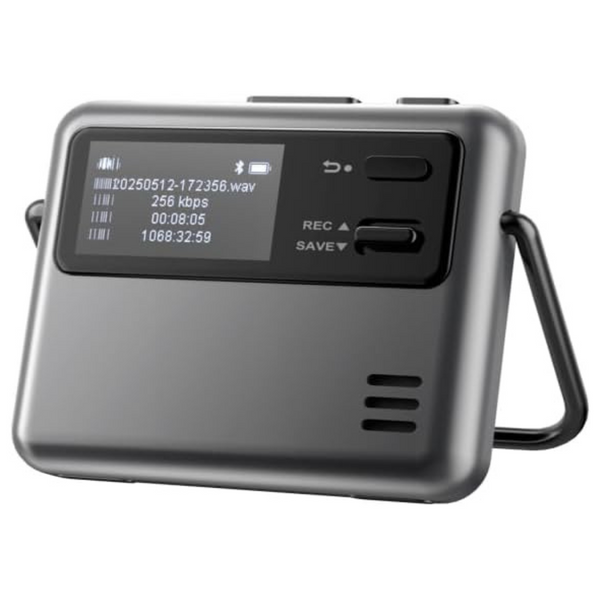 128GB AI Transcription Password Protection Digital Voice Recorder