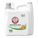 140 Fl Oz Arm & Hammer Free & Clear Liquid Laundry Detergent