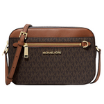 Michael Kors Outlet Women's Jet Set Large Logo Crossbody Bag