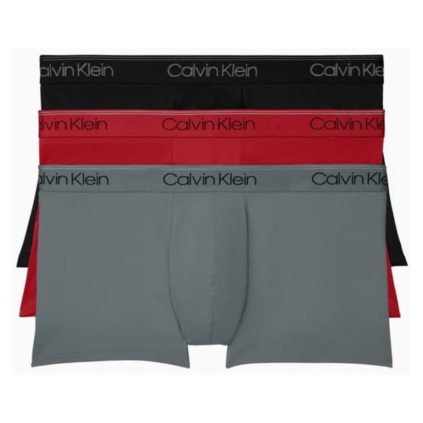 3-Pack Calvin Klein Men's Micro Stretch Low Rise Trunk