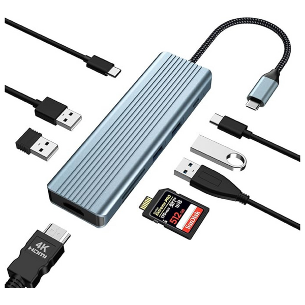 Oditton 9 In 1 USB C Docking Station