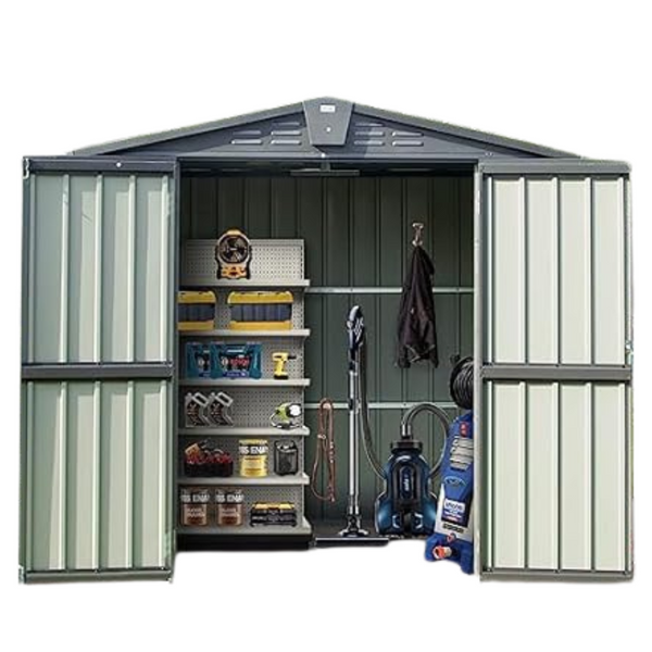 Ritsu 6.5 x 4.2ft Outdoor Storage Sheds W/Lockable Door
