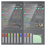 2 Pack Acrylic Magnetic Chore Chart For Kids