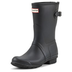 Hunter Women's Original Back Adjustable Rain Boots (Black In Various Sizes)