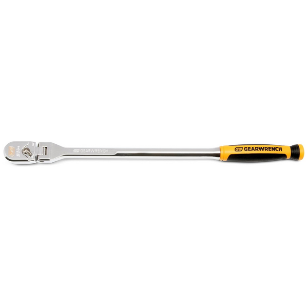 Gearwrench 3/8" Drive 120XP 15.5" Dual Material Flex Head Teardrop Ratchet