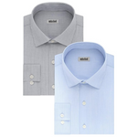 Kenneth Cole Unlisted Men’s Slim Fit Dress Shirts (2 Pack)