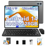 10.1" 128GB Wi-Fi Tablet With Keyboard, Mouse (3 Colors)