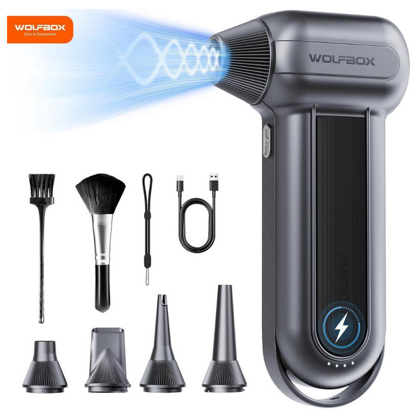 Wolfbox MF100 Electric 150000RPM Super Power Cordless Air Duster