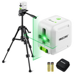 Firecore Green Cross Line Laser Level W/ Tripod