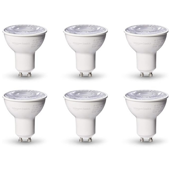 6-Pack Amazon Basics 50W MR16 LED Light Bulb