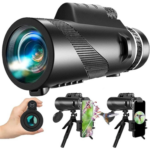PhysioPhyx 80 x 100 High Powered Monocular Telescope