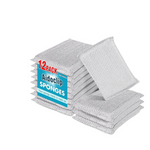 12-Pack Kitchen Scrubbing Steel Sponges For Cleaning