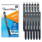 12-Count Paper Mate InkJoy Black Ink Gel Pen (0.5mm)