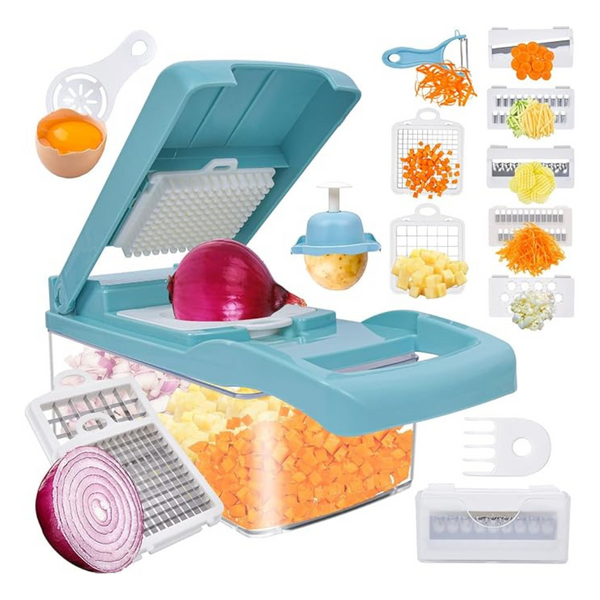 13-In-1 Multifunctional Food Chopper & Slicer