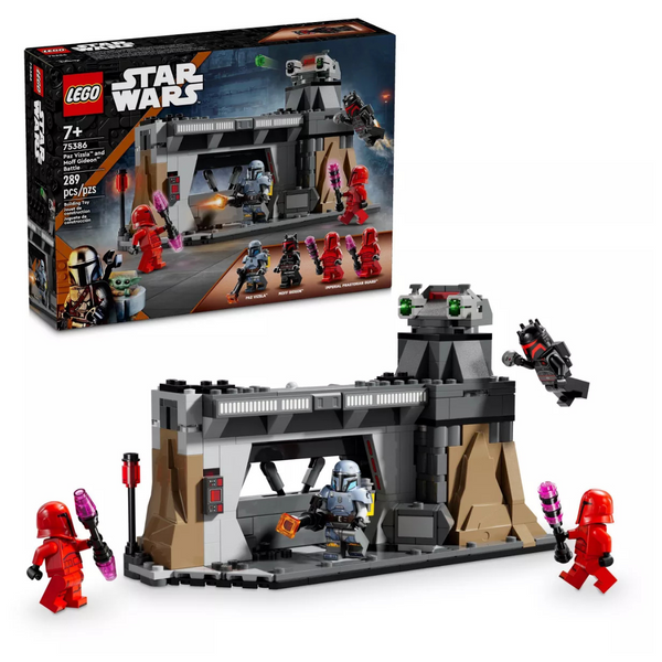 LEGO Star Wars Paz Vizsla & Moff Gideon Battle Mandalorian Toy 75386 Building Kit