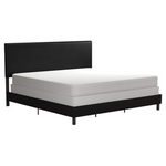 DHP Janford Upholstered Platform Bed With Vertical Stitching (King)