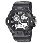 Invicta Shock Resistant Watch Black Band With Grey Dial