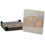 4-Piece YouTheFan NCAA Boasters Coaster Set
