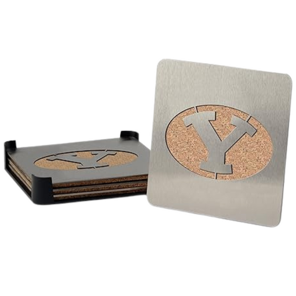 4-Piece YouTheFan NCAA Boasters Coaster Set
