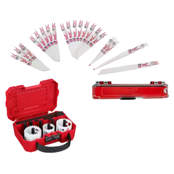 28-Piece Milwaukee Hole Dozer Bi-Metal Hole Saw Kit