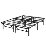 Mainstays King 14" High Profile Foldable Steel Platform Bed Frame