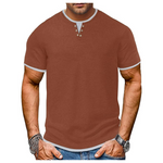 Men's Henley Soft Stretch T-Shirt