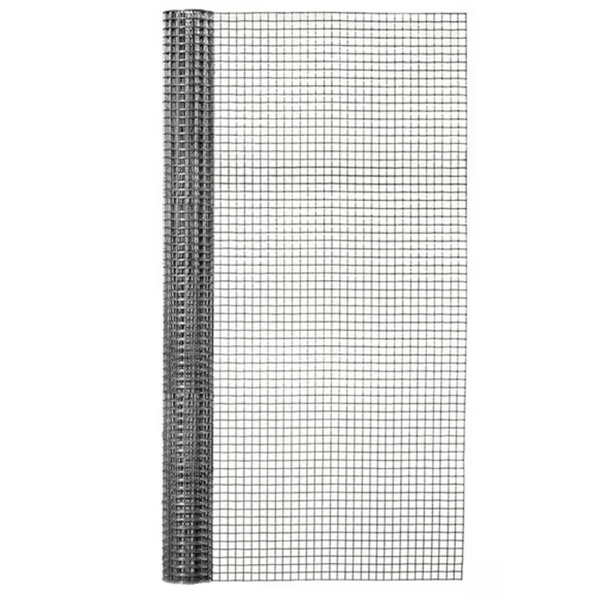 Garden Craft 36 H x 5 Ft. L Gray Steel Hardware Cloth 1/2