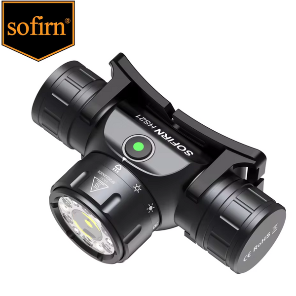 Sofirn HS21 2000lm USB-C Rechargeable LED Headlamp W/Infrared Switch