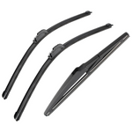 3-Pack Front & Rear Windshield Wiper Blades