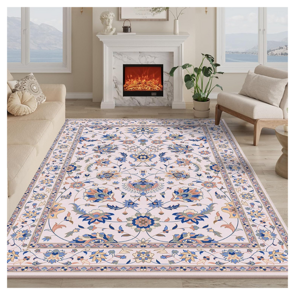 8' x 10' Non-Slip Washable Area Rugs (3 Colors)