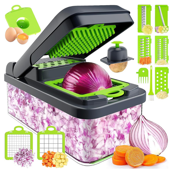 MealHelper 12-in-1 7 Blade Vegetable Chopper