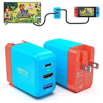 Mirabox 36W Charger For Nintendo Switch With USB-C Cable