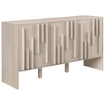Walker Edison 55" Contemporary Detailed 3-Door Sideboard