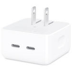 35W Apple Dual USB-C Port Compact Power Adapter