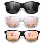 3-Pack Women's Classic UV400 Protection Retro Polarized Sunglasses