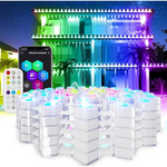 100ft Permanent Outdoor Smart Lights With App & Remote