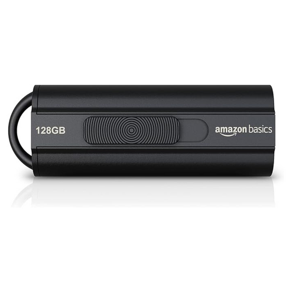 128GB Amazon Basics Ultra Fast USB 3.1 Flash Drive (Black)