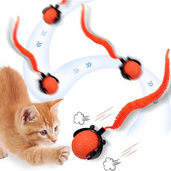 Interactive Automatic Rolling Cat Ball Toy (2 Colors)
