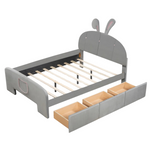 Zoomie Kids Full Size Ambros Upholstered Platform Storage Beds