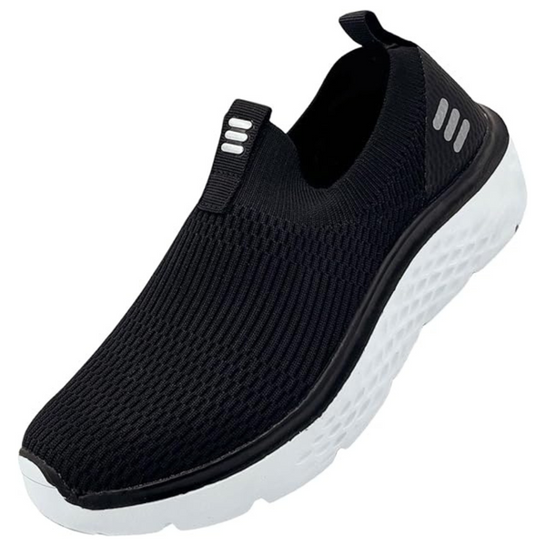 Tech Knit Slip-On Unisex Walking Shoes (Various Colors)